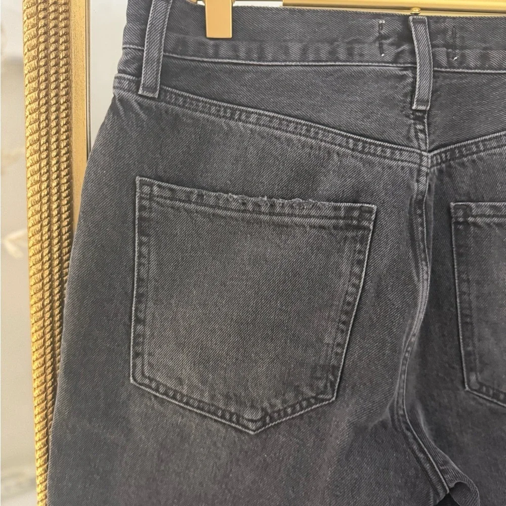 Agolde Riley Crop button down jeans